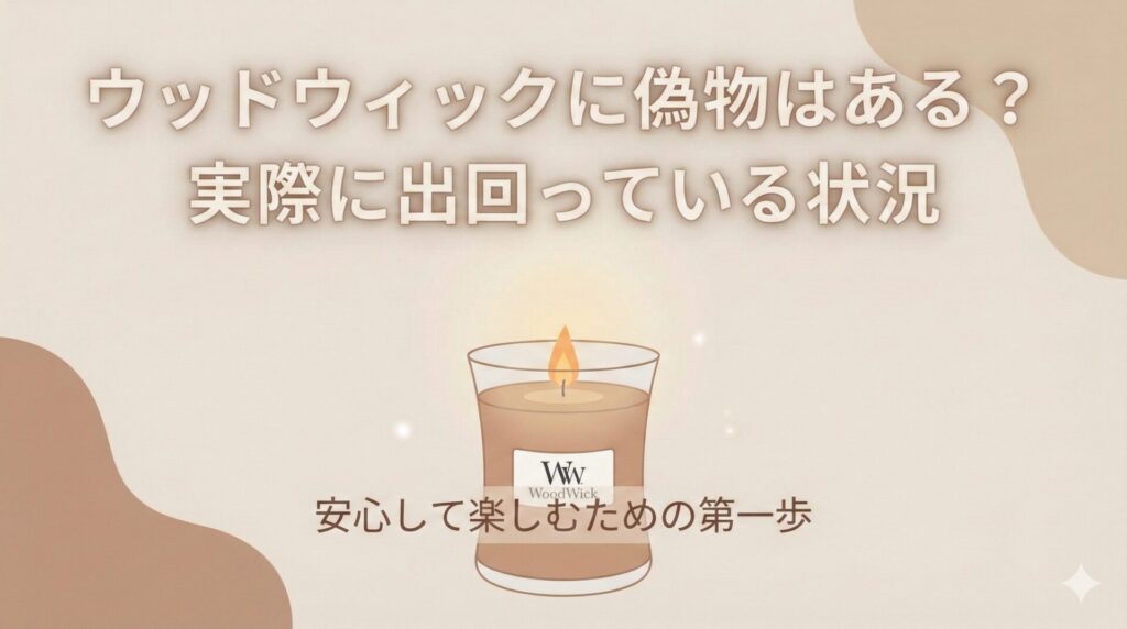 ウッドウィックに偽物はある？